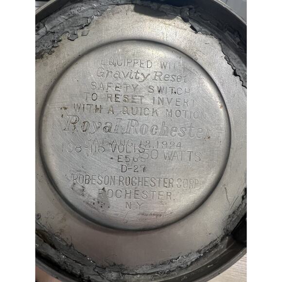 Robeson Royal Rochester Fraunfelter Floral Porcelain Coffee Percolator NO CORD - Picture 15 of 15